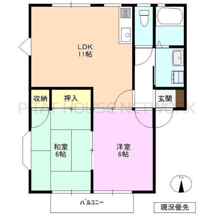  間取り図写真