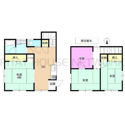  間取り図写真