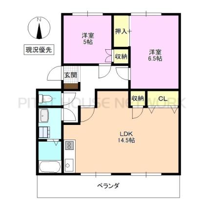  間取り図写真