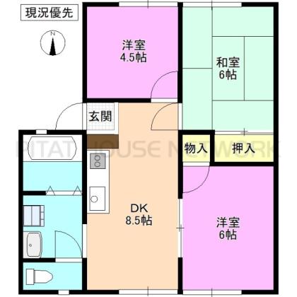  間取り図写真