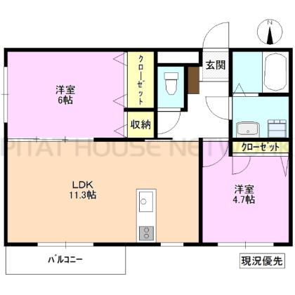  間取り図写真