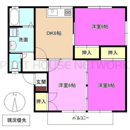  間取り図写真