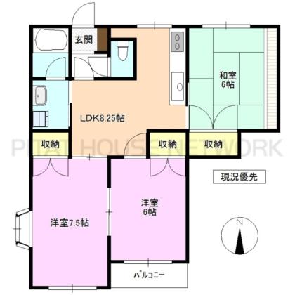  間取り図写真