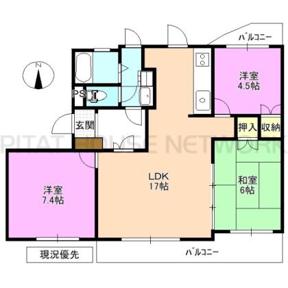  間取り図写真