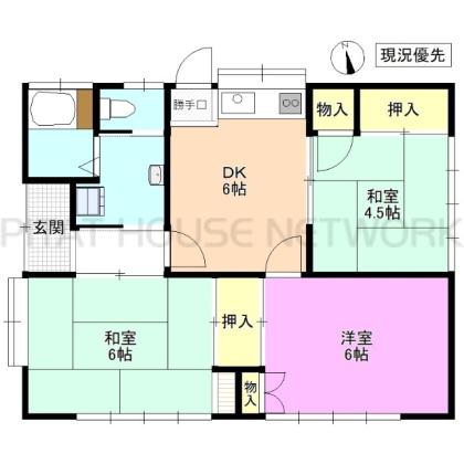  間取り図写真