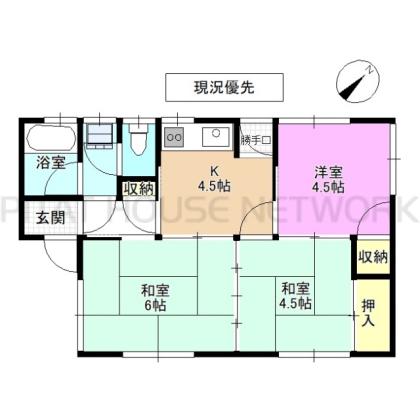  間取り図写真