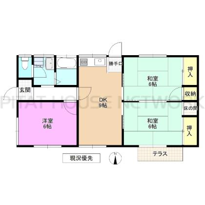  間取り図写真