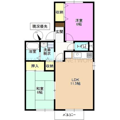  間取り図写真
