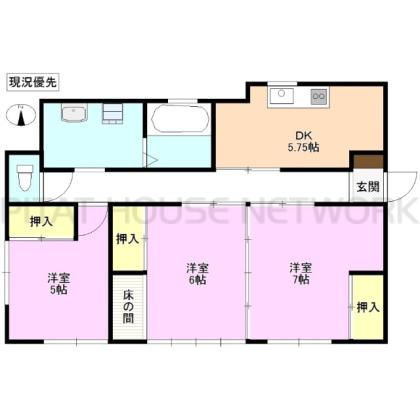  間取り図写真