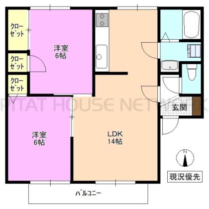  間取り図写真
