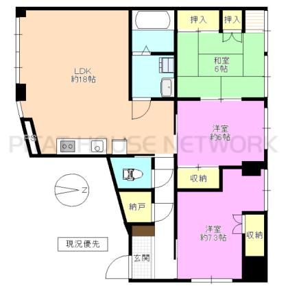  間取り図写真