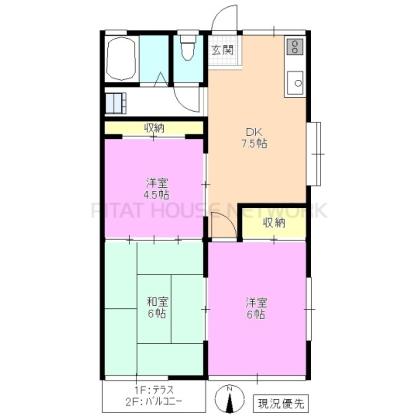  間取り図写真