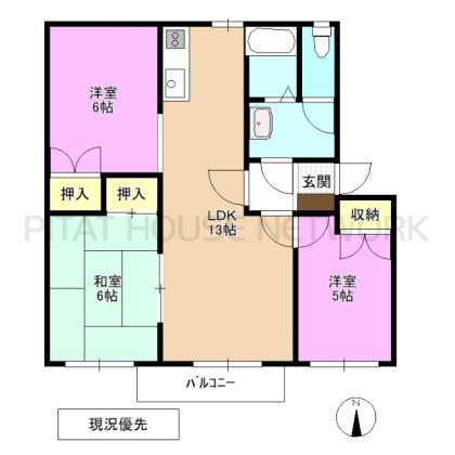  間取り図写真