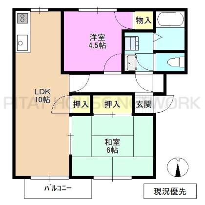  間取り図写真
