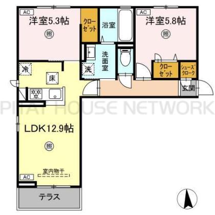  間取り図写真