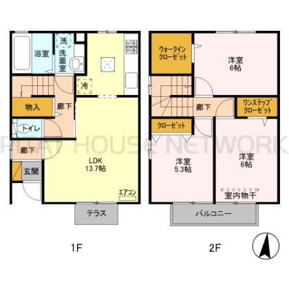  間取り図写真