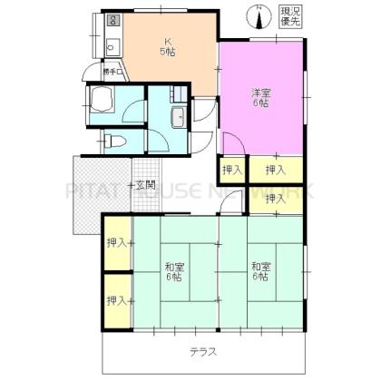  間取り図写真