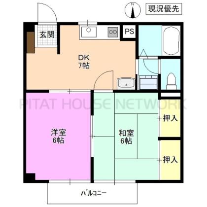  間取り図写真