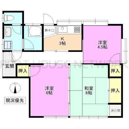  間取り図写真