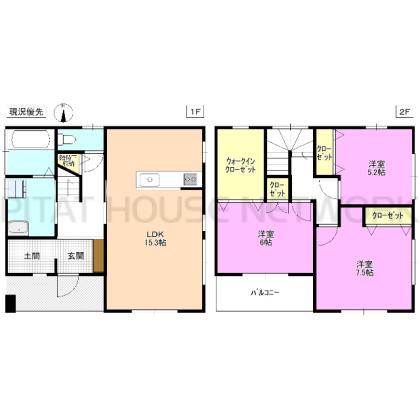  間取り図写真