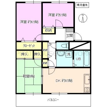  間取り図写真
