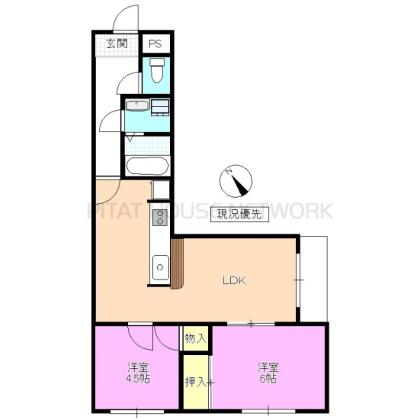  間取り図写真