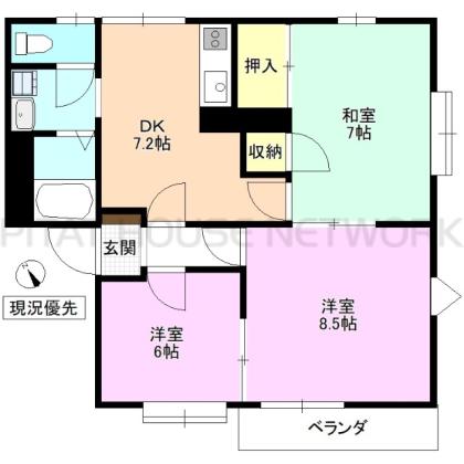  間取り図写真
