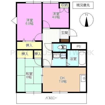  間取り図写真