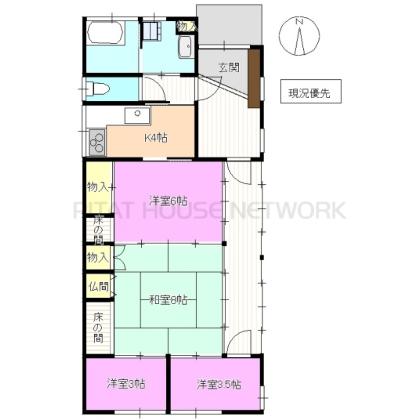  間取り図写真