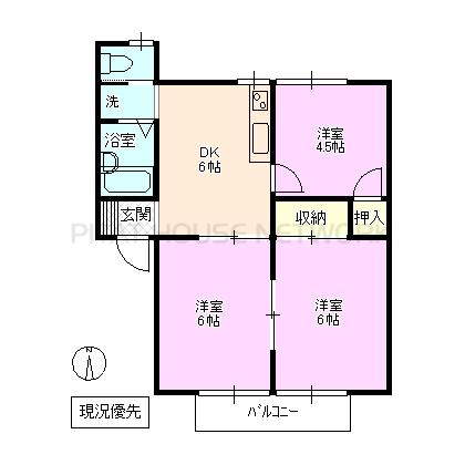  間取り図写真