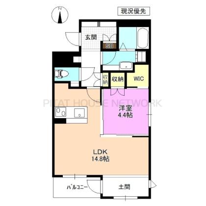  間取り図写真