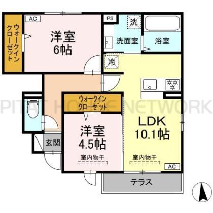  間取り図写真