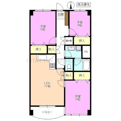  間取り図写真