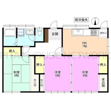  間取り図写真