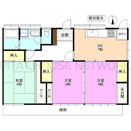  間取り図写真