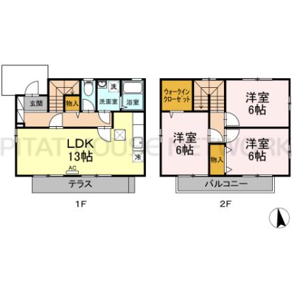  間取り図写真
