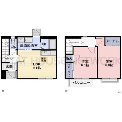  間取り図写真