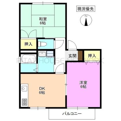  間取り図写真