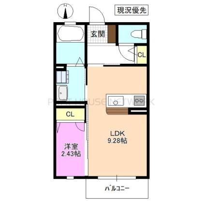  間取り図写真