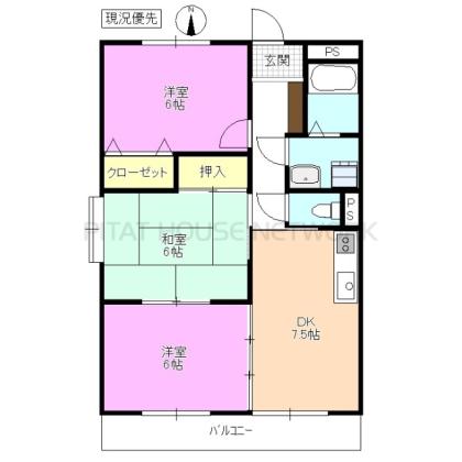  間取り図写真