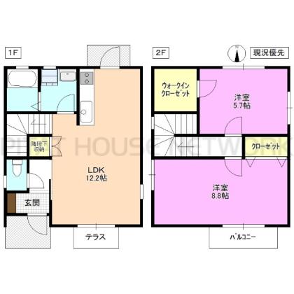 間取り図写真