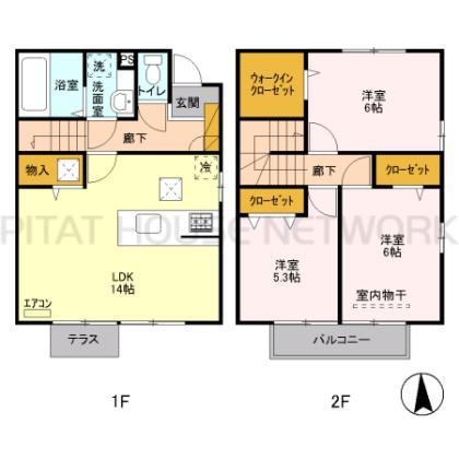  間取り図写真