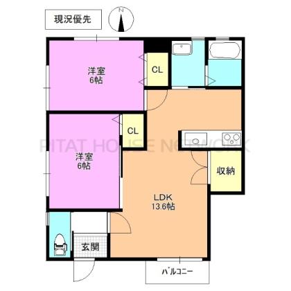  間取り図写真