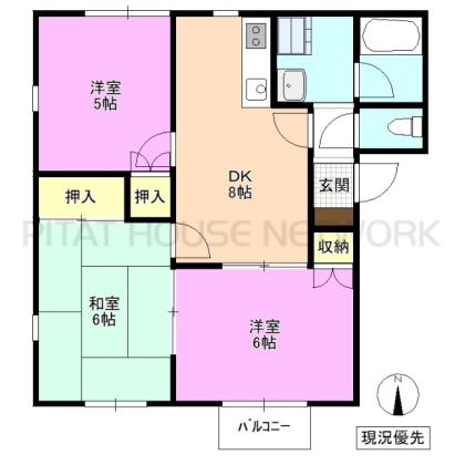  間取り図写真
