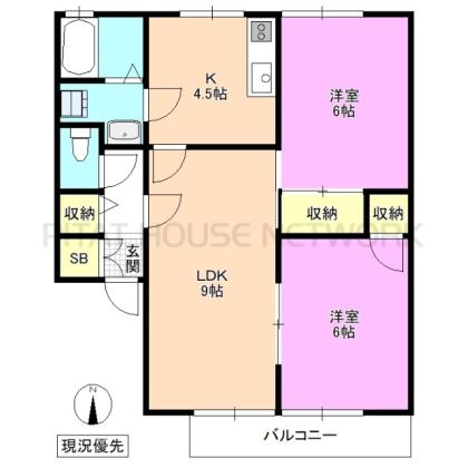  間取り図写真