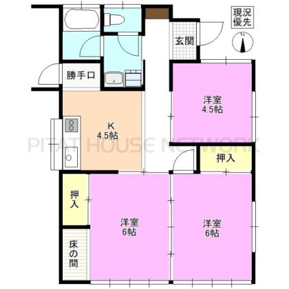  間取り図写真