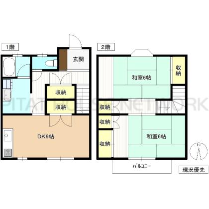  間取り図写真