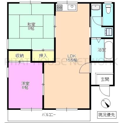  間取り図写真