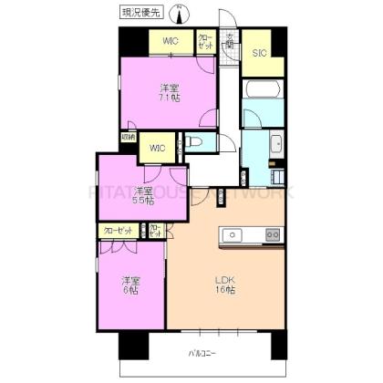  間取り図写真
