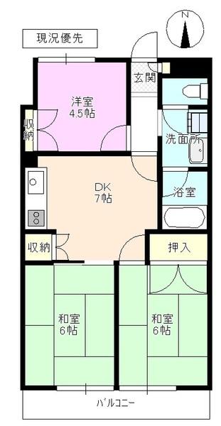  間取り図写真